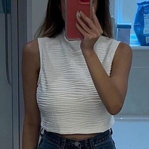 Elegant cropped top